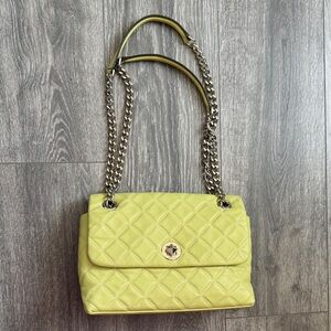 Kate Spade Lemon Quilted Shoulder Bag